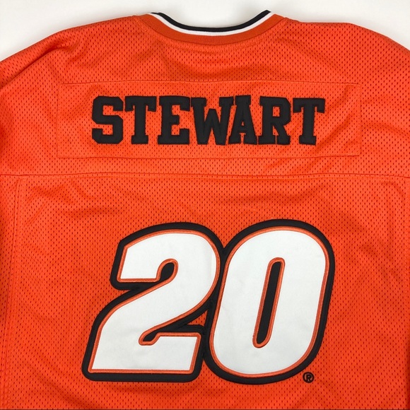 Vintage Chase Authentics NASCAR Tony Stewart 20 Orange Jersey Men’s Size XL - Picture 5 of 10